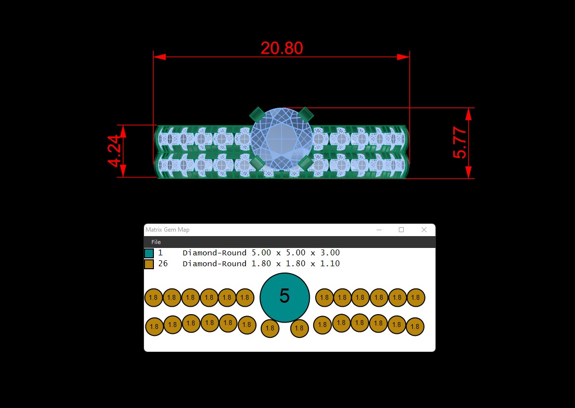 Engagement wedding ring