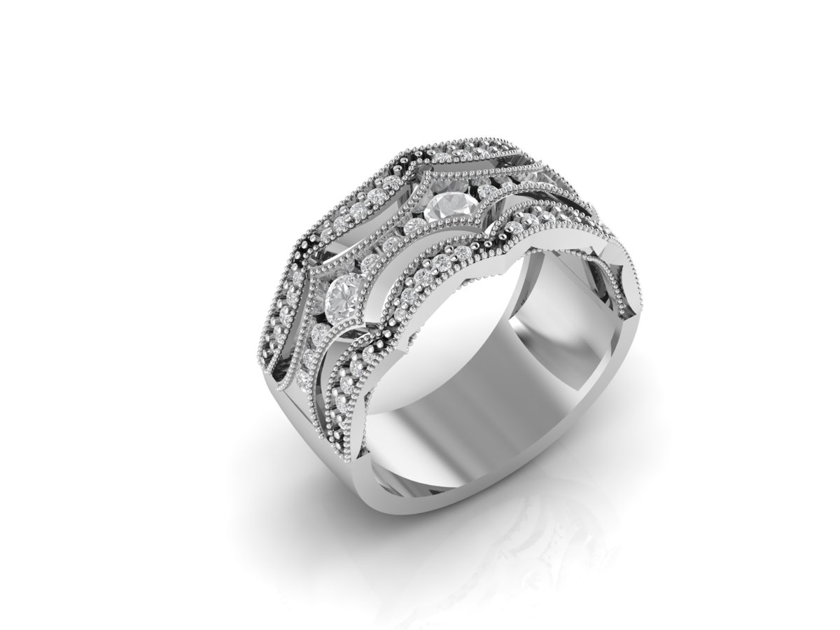Eternity valentine wedding ring