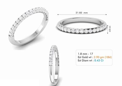 Legacy engagement wedding ring 3d model