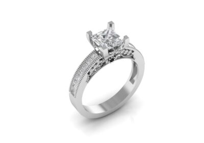 Pointer Princes Cut Solitaire