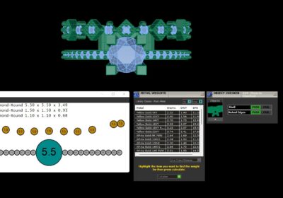 Wedding ring 27 two in one engagement assembled 3D print model