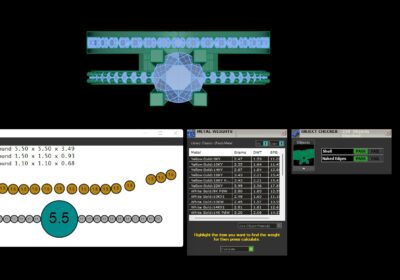 Wedding ring 29 two in one engagement assembled 3D print model