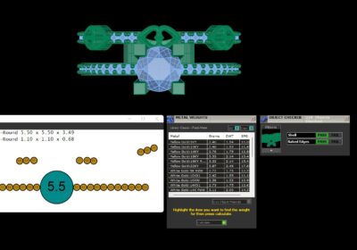 Wedding ring 30 two in one engagement assembled 3D print model