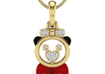 Kasturi Diamond Baby Pendant 3d model