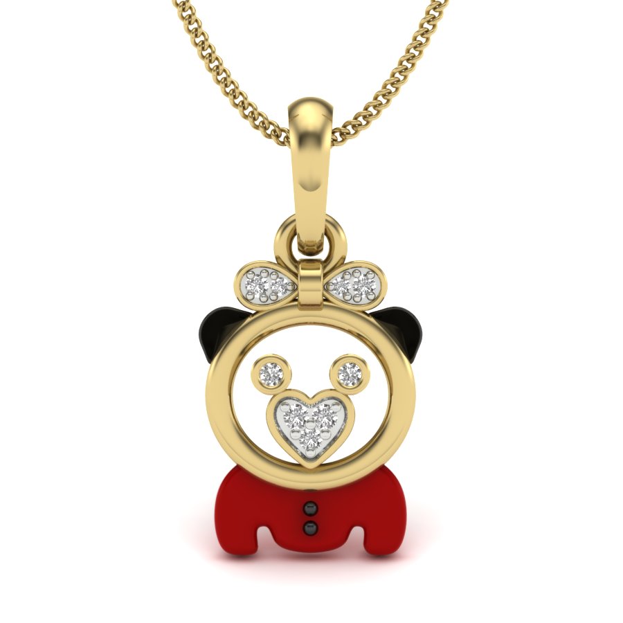 Kasturi Diamond Baby Pendant