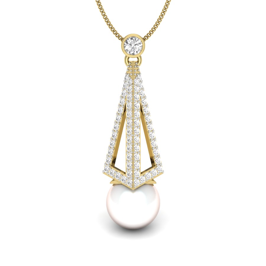 Hollow diamonds pyramid