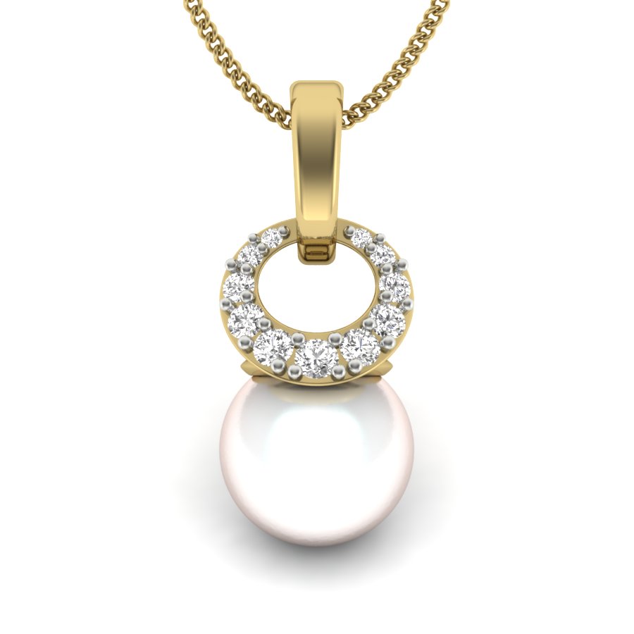 Pearl & Diamond Pendant