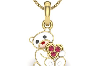 Perrian Teddy Bear Pendant 3d model