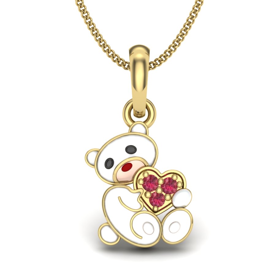 Perrian Teddy Bear Pendant