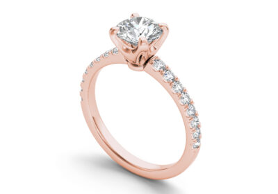 Ansford Solitaire Rose Gold Engagement Ring