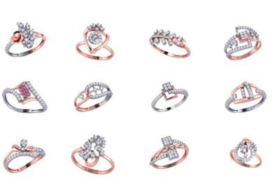 80 Casual solitaire rings bulk collection